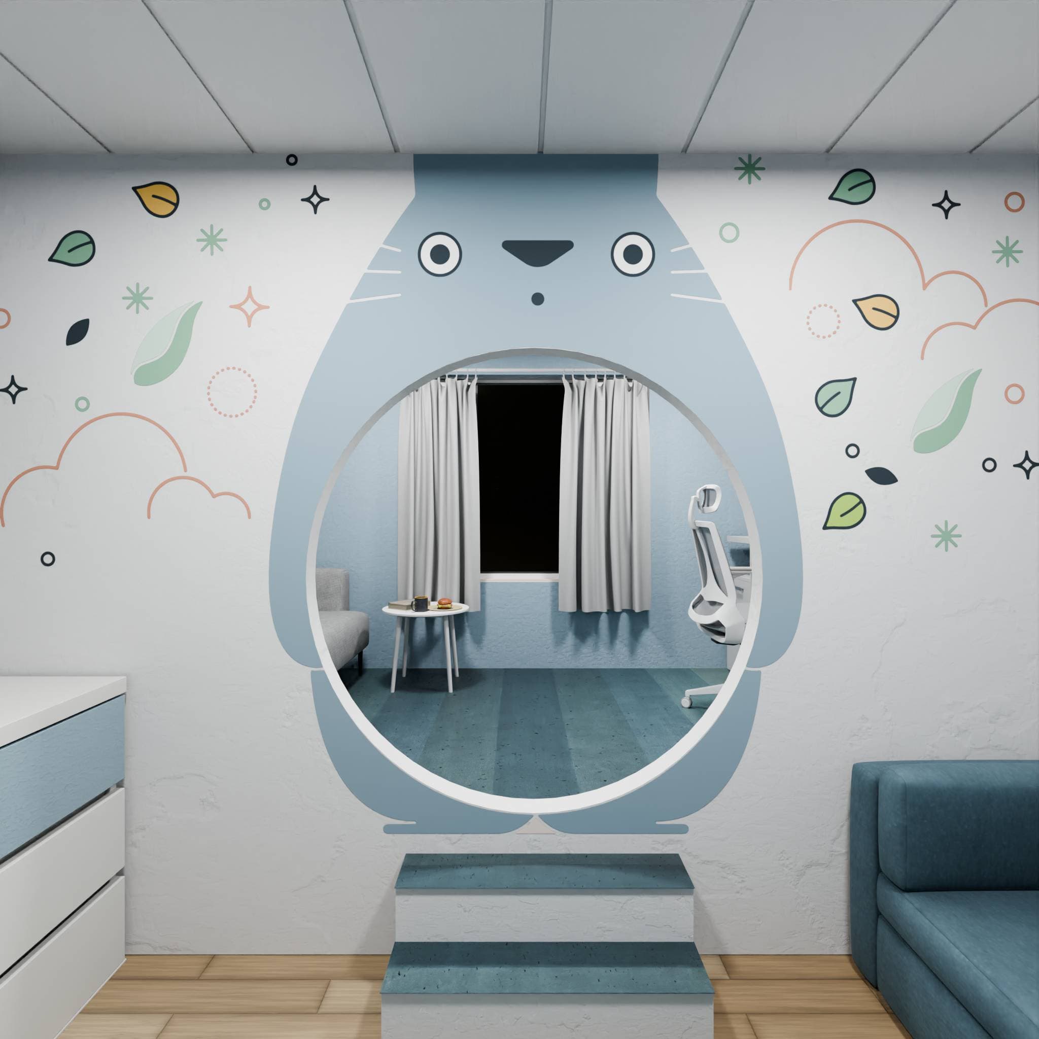 Ghibli Interior Room Design — 1