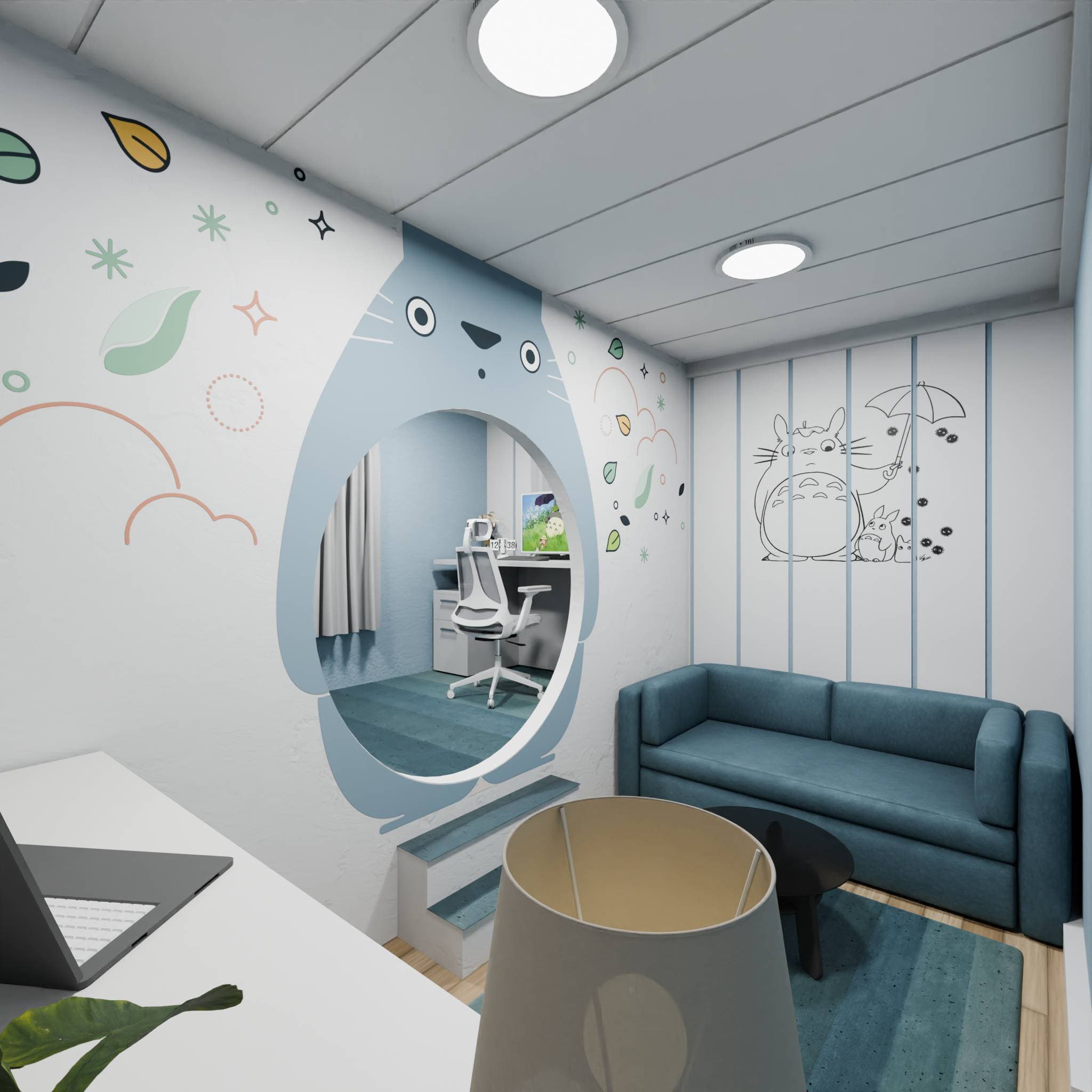 Ghibli Interior Room Design — 9