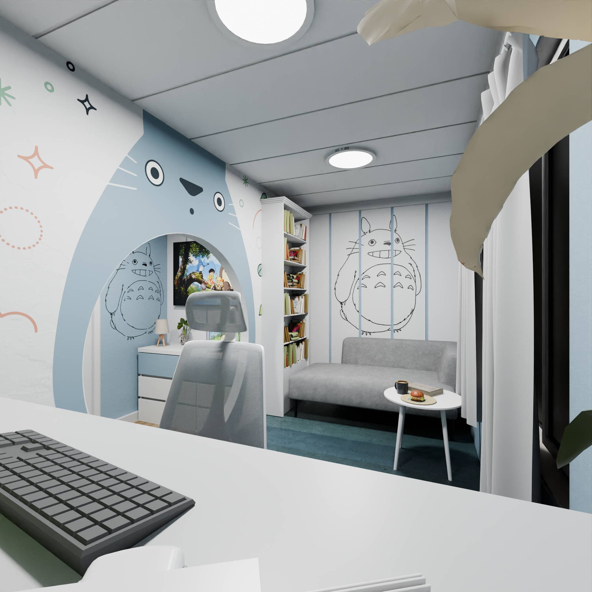 Ghibli Interior Room Design — 11