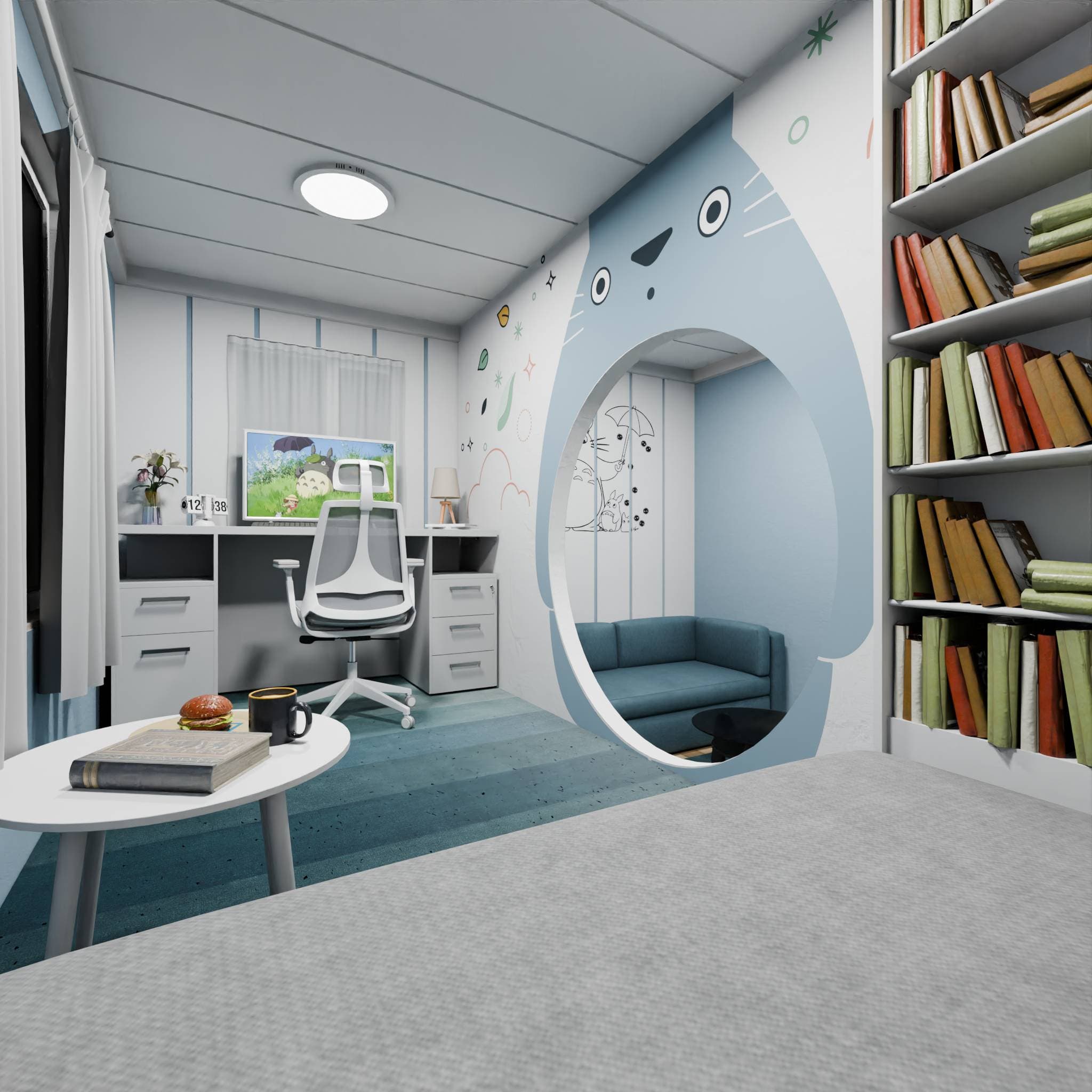 Ghibli Interior Room Design — 12