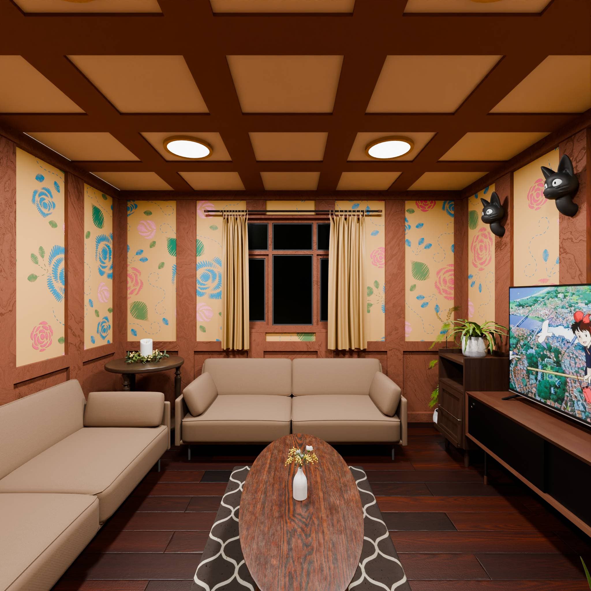 Ghibli Interior Room Design — 13