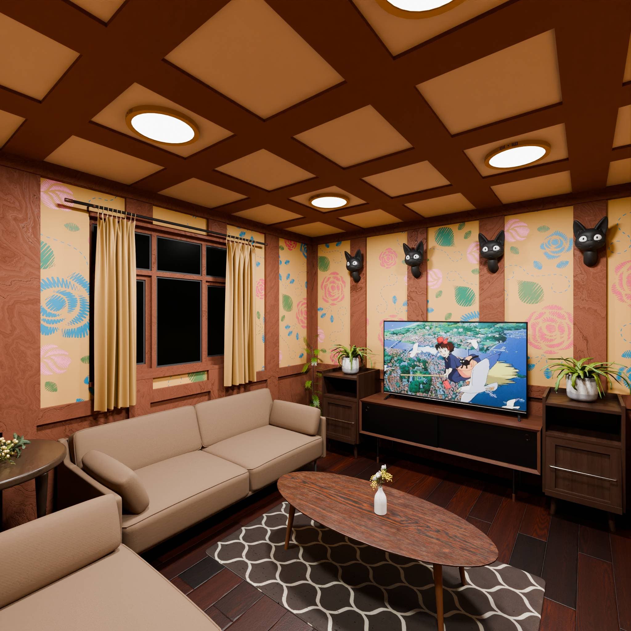 Ghibli Interior Room Design — 14
