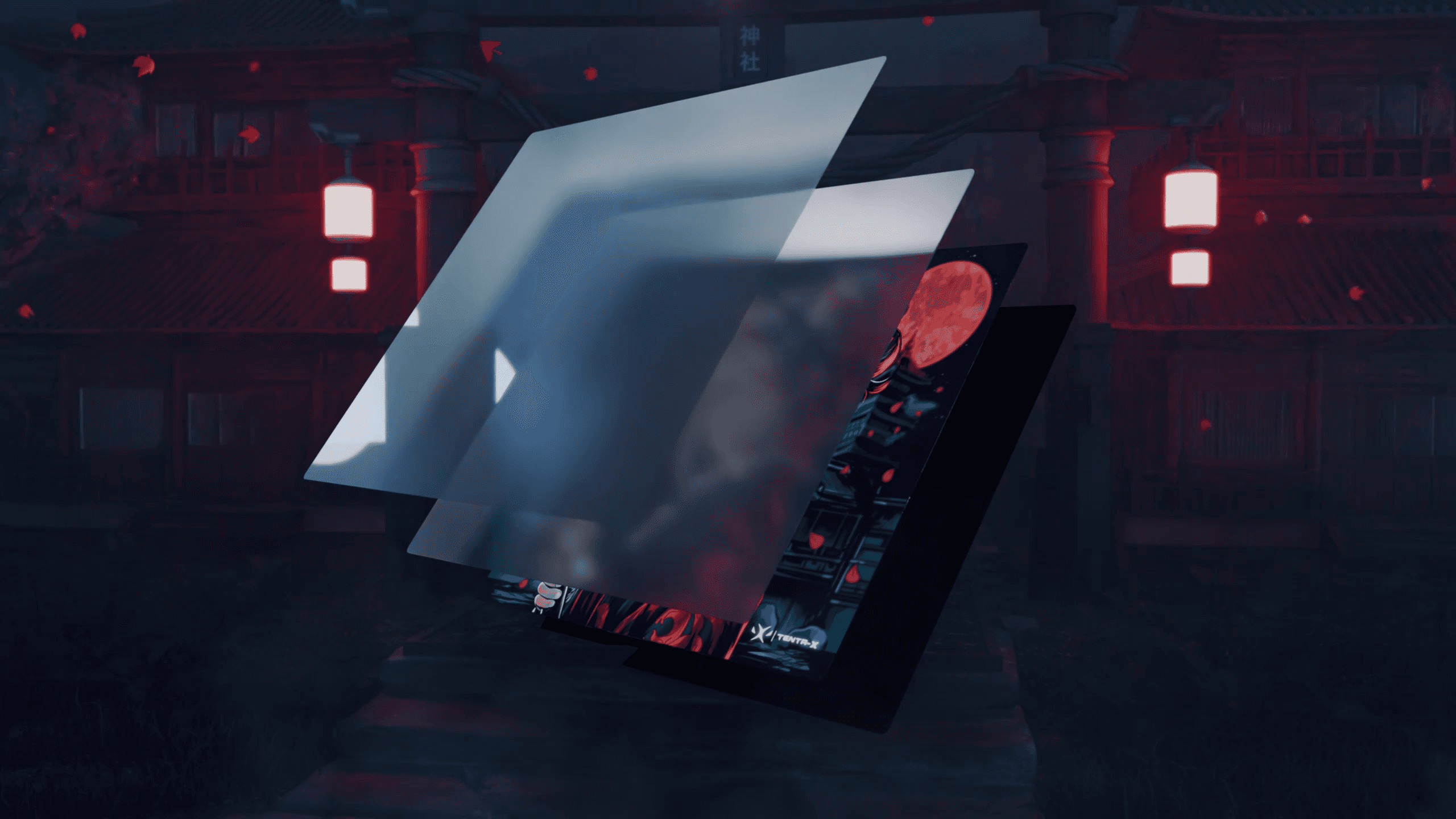 Glass Mousepad — 3D Product Design + Animation — 3