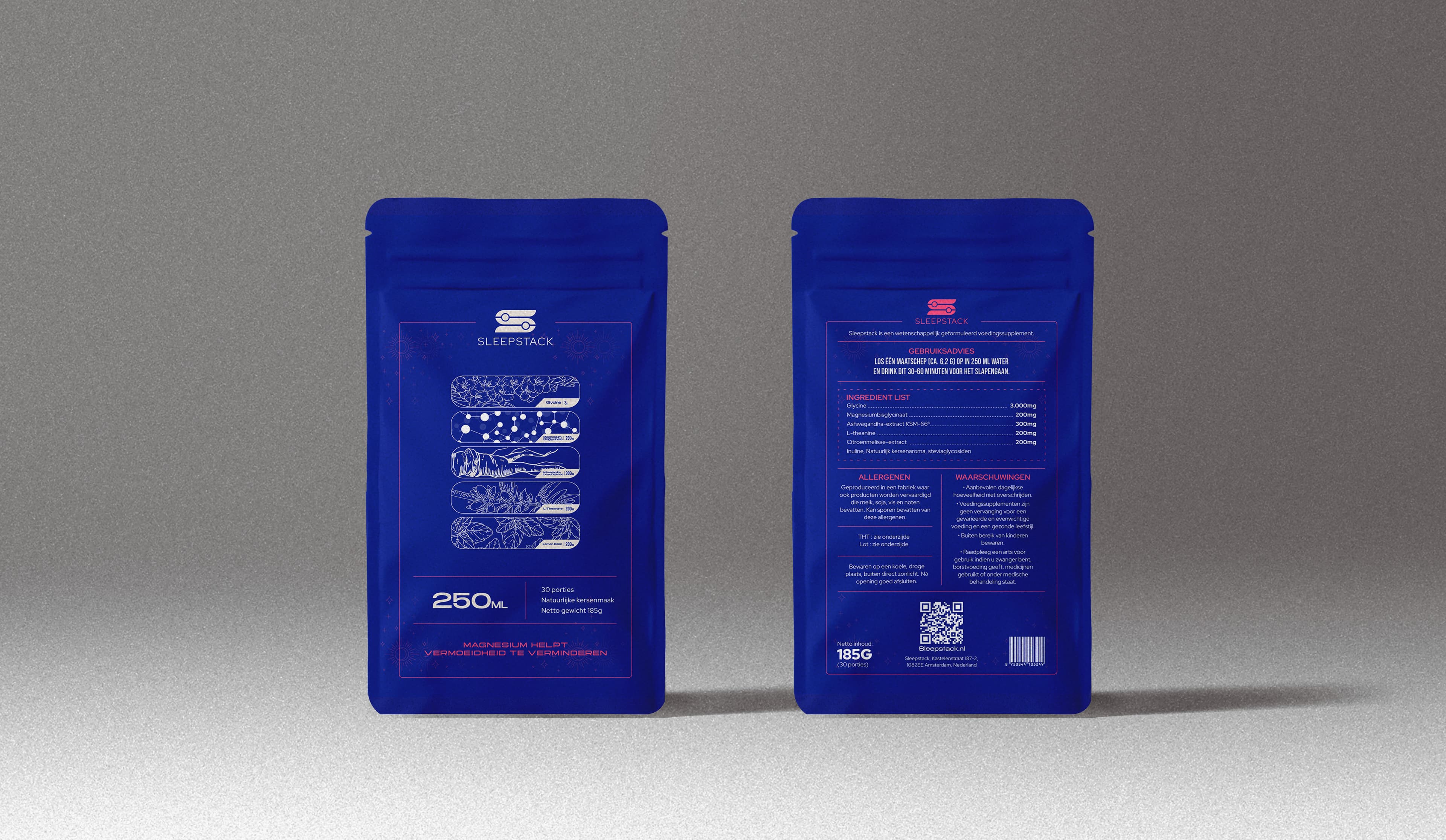 Sleepstack — Full Branding + Packaging — 2