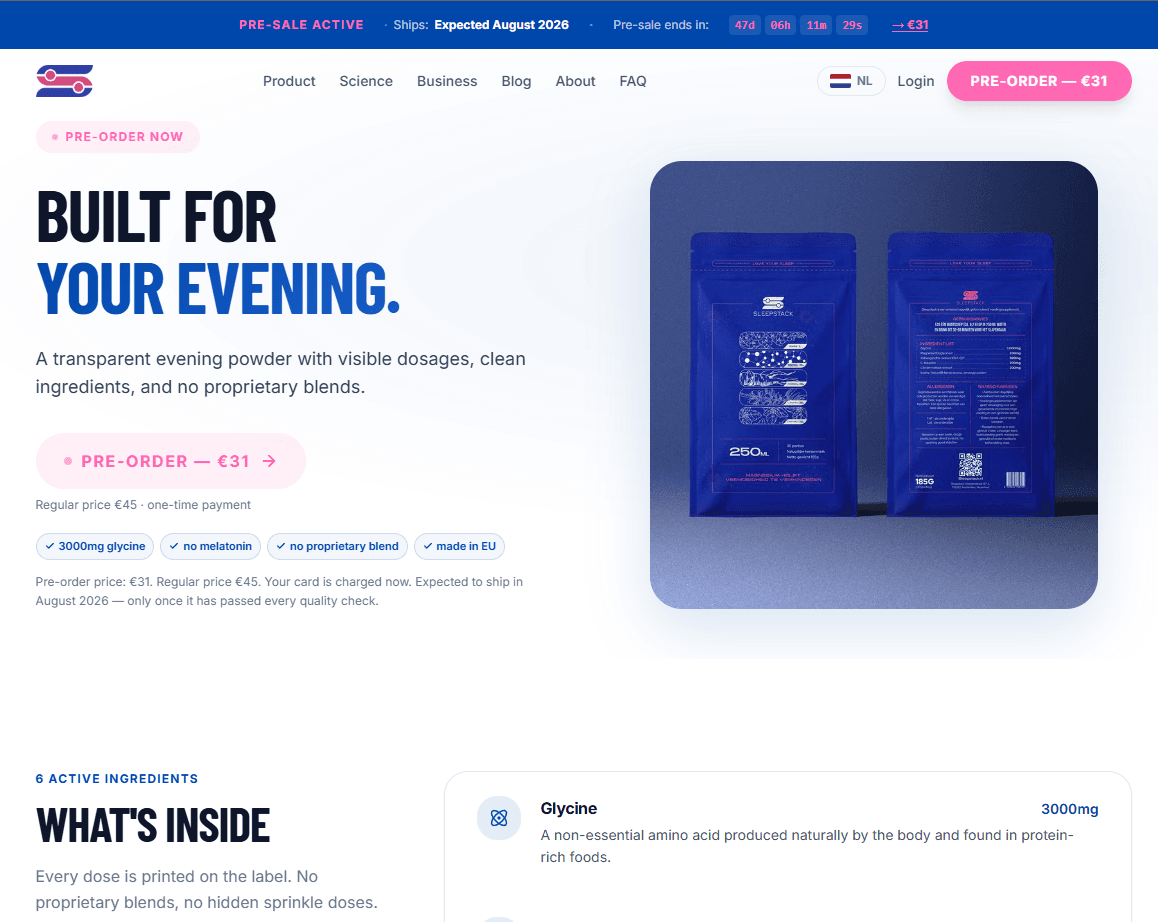 Sleepstack — Full Branding + Packaging — 5
